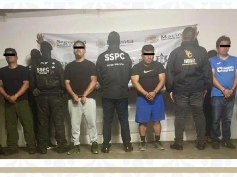 Detienen a funcionarios de seguridad pública vinculados a La Barredora