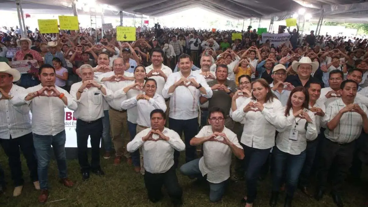 El Gobierno de Puebla entregó un total de 103 millones de pesos en apoyos en la región de Pantepec. 