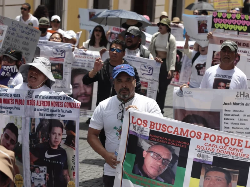 Colectivos marcharán en Puebla este sábado por el Día de las Víctimas de Desaparición  