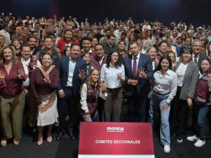 En su visita a Puebla, dirigente nacional de Morena respalda a Armenta y Pepe Chedraui
