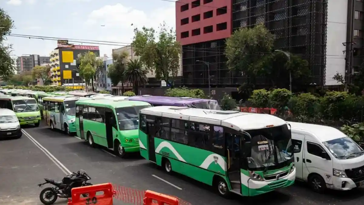 ¿Habrá megamarcha de transportistas el 1 de septiembre en CDMX?.