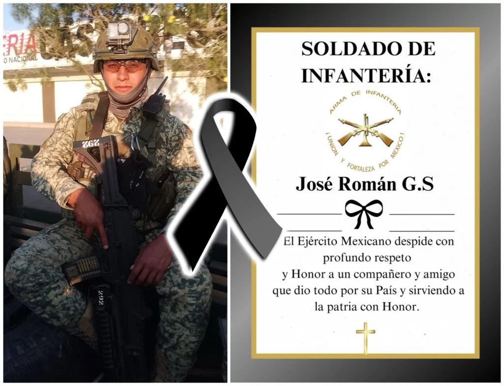 José Ramón García Sánchez, el militar poblano que murió en Culiacán, tenía 30 años. 
