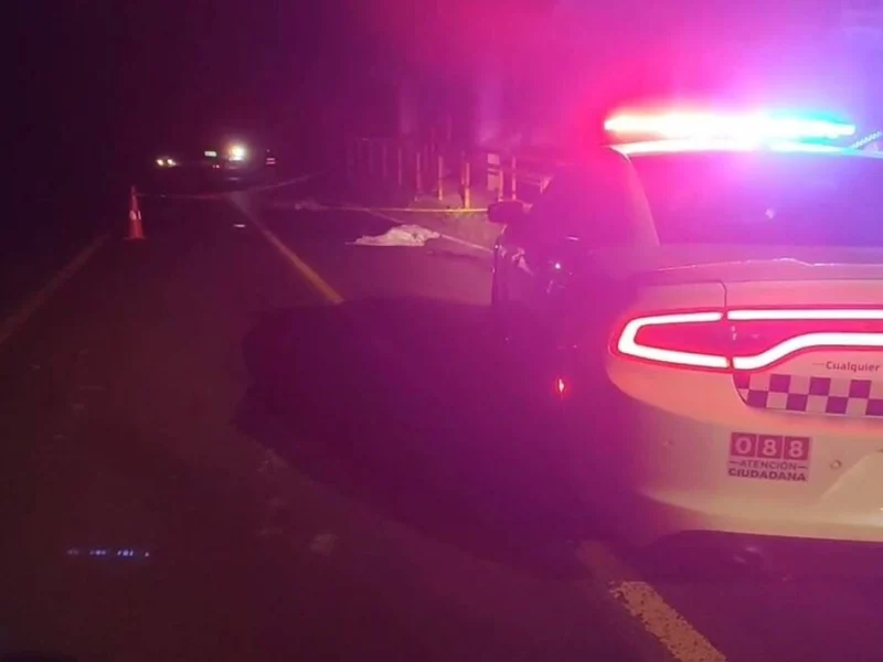 Mueren dos motociclistas en accidente en la México-Tuxpan
