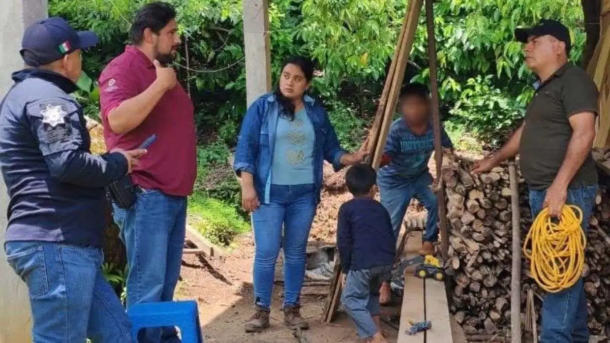 Buscan a niña de 7 años arrastrada por el río Petlapa en Tlacotepec, Puebla