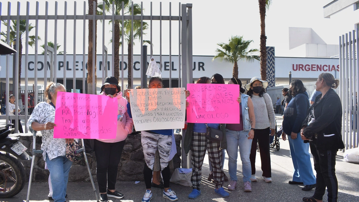 Pacientes oncológicos del Hospital General del Sur se manifiestan por falta de medicamentos  