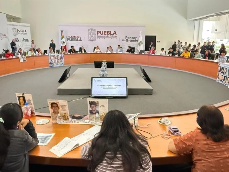 Gobierno de Puebla lleva a cabo la cuarta reunión con padres y madres buscadores
