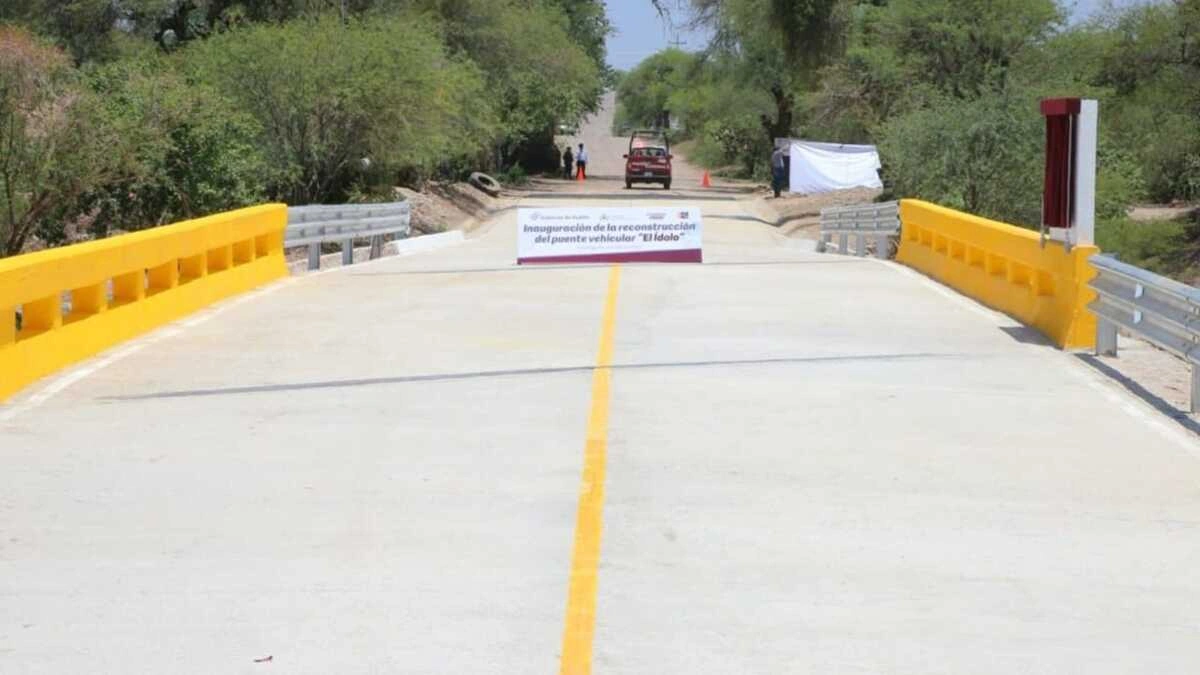 Rehabilitarán puente vehicular El Ídolo en Petlalcingo y construirán otro en Nauzontla