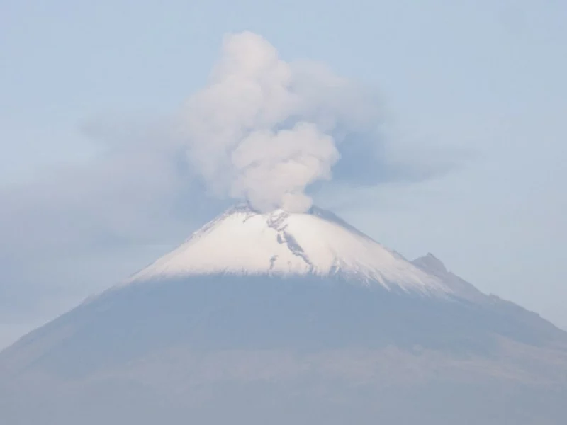 UNAM crea la primera radiografía tridimensional del interior del Popocatépetl  