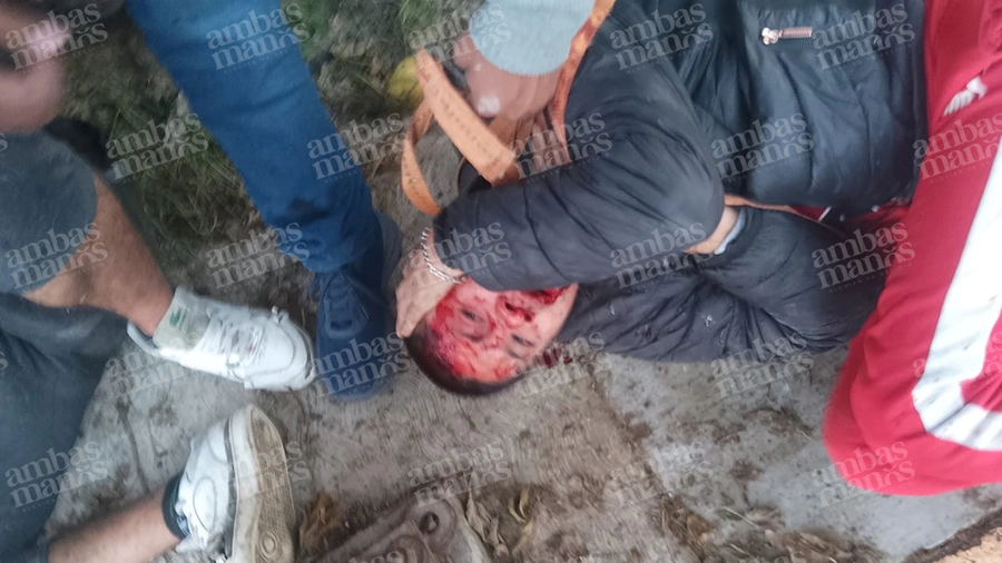 Fue la mañana de este 8 de agosto cuando los taxistas golpearon a los delincuentes en Balcones del Sur.