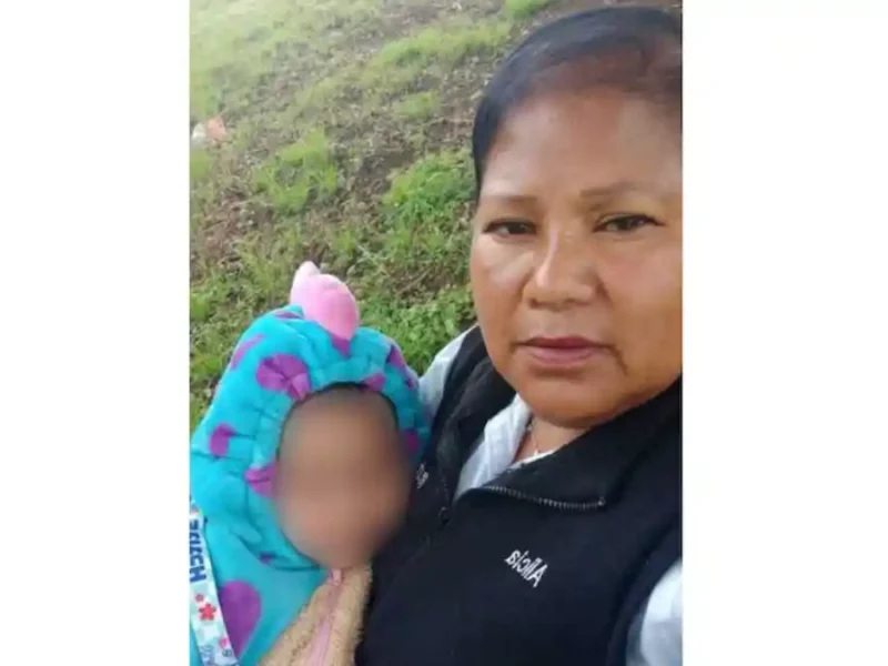 Alicia Matías y su nieta, víctimas de la explosión en Iztapalapa.