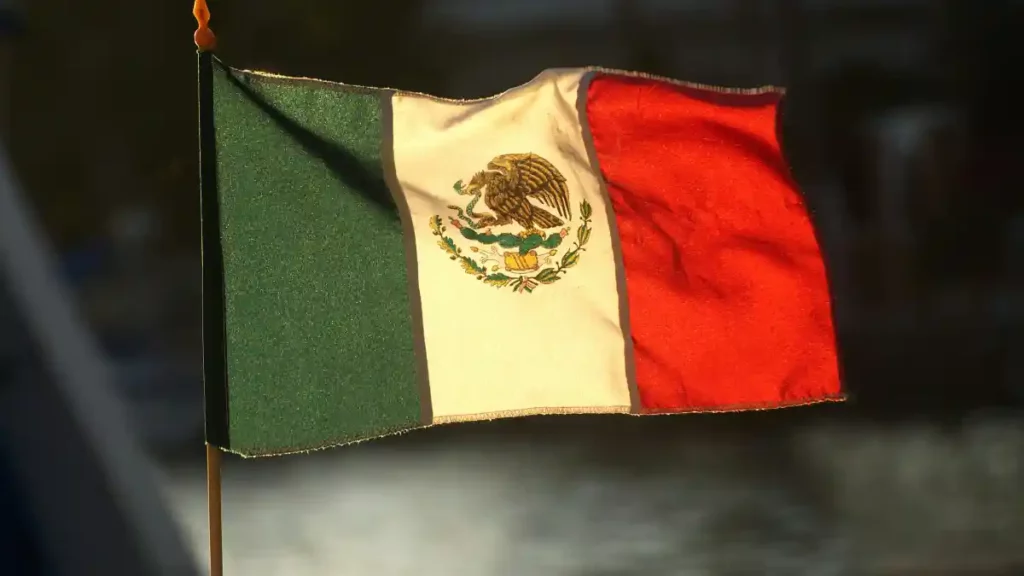 Bandera de México.