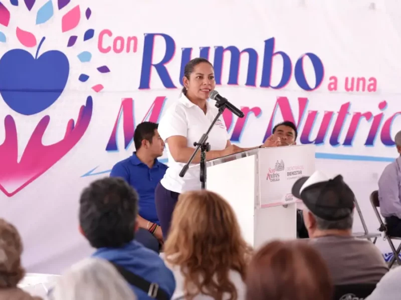 Avanza Lupita Cuautle con la cuarta entrega de apoyos alimentarios