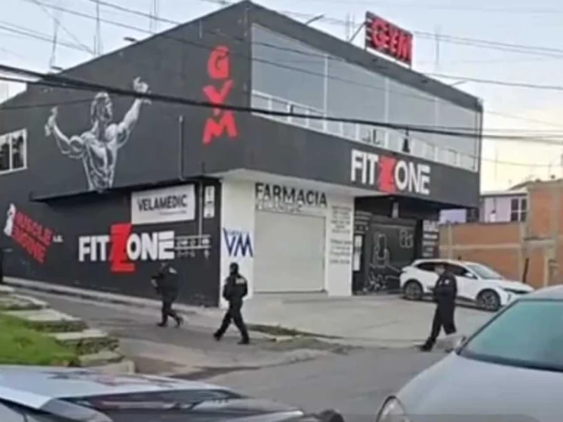 Saquean gimnasio FIT ZONE en Tlaxcala 