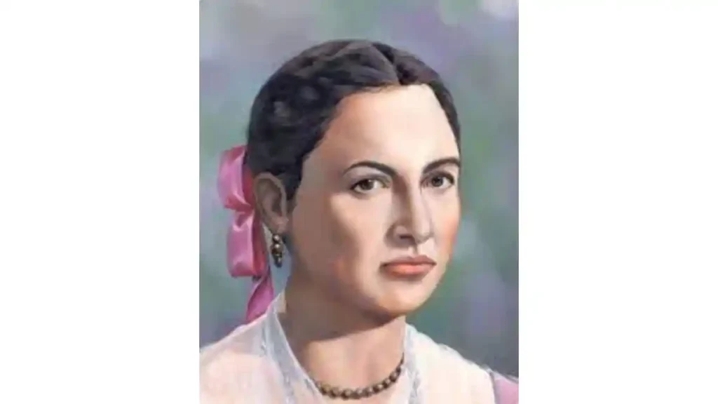 Gertrudis Bocanegra.