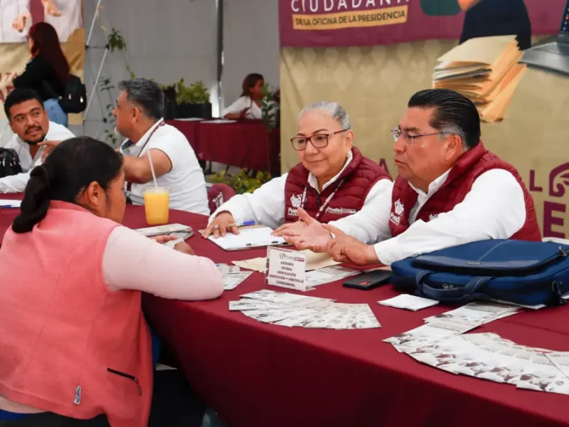 Acerca Gobierno de la Ciudad módulos de atención con Jornada Imparable en Santo Tomás Chautla