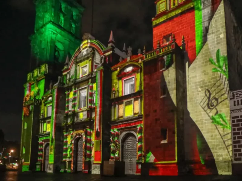 Proyectará Gobierno de la Ciudad videomapping "Septiembre Brilla" este 16 de septiembre