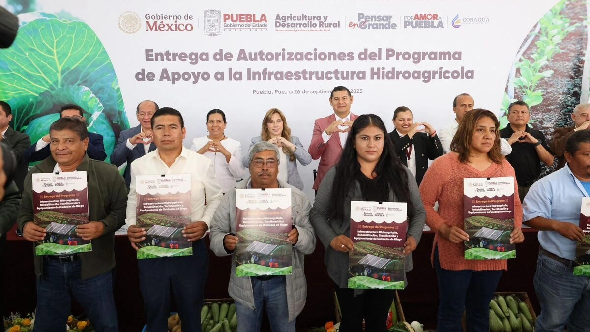Con una inversión de 73 mdp arranca programa de infraestructura hidroagrícola en Puebla