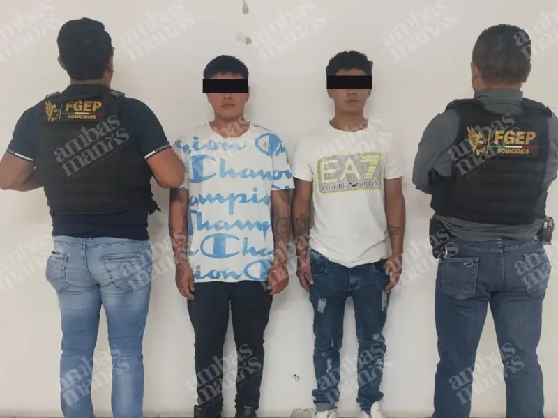 Detienen a dos hombres por el asesinato de un joven en San Jerónimo Caleras