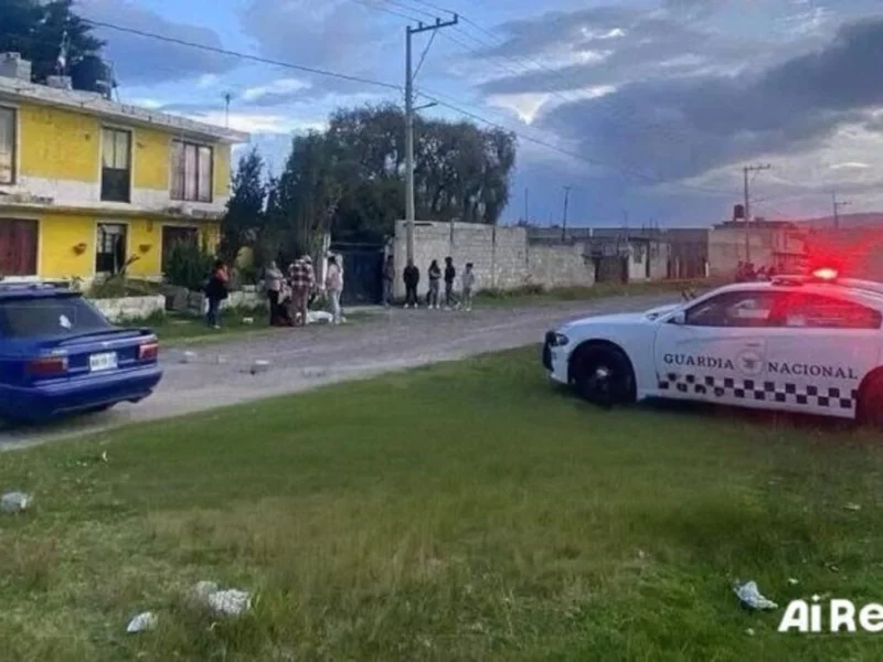 Balacera deja dos muertos en límites de Puebla y Tlaxcala