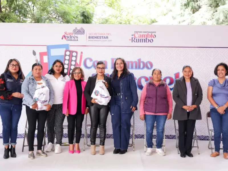 Garantiza Lupita Cuautle útiles escolares para todas y todos los estudiantes de primaria