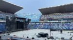 FOTOS: A días del concierto, así luce el montaje para Shakira en el Cuauhtémoc