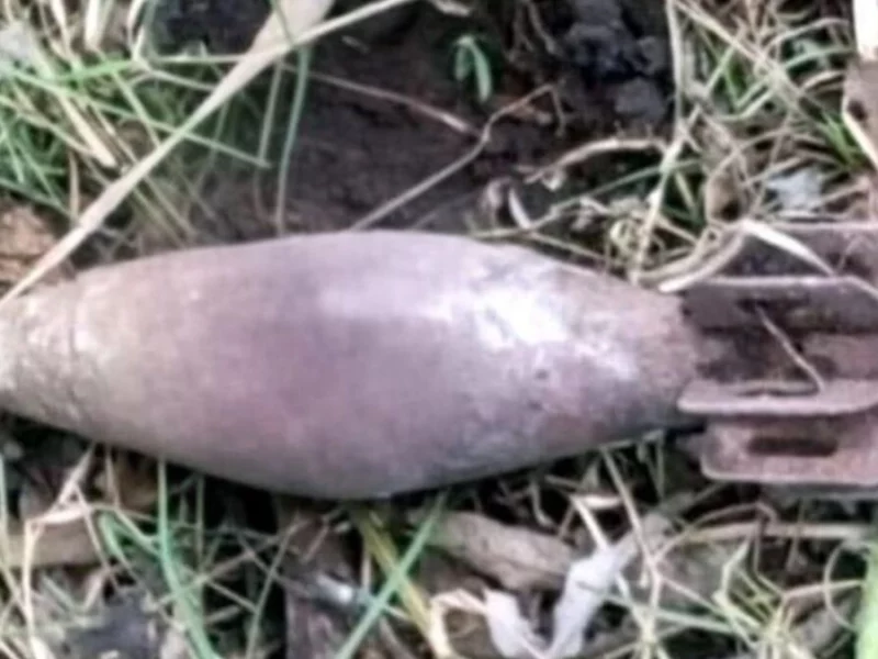 Localizan artefacto explosivo en un terreno de Cuautlancingo 