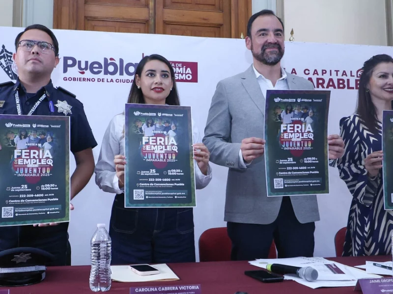 Presentan la Feria del Empleo de la Juventud; aquí fecha, lugar y hora 