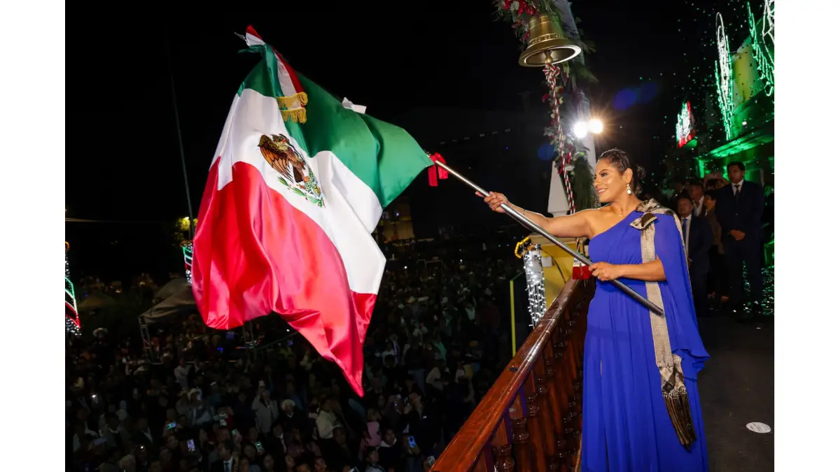 Con orgullo mexicano y unión familiar Lupita Cuautle celebra las fiestas patrias en San Andrés Cholula