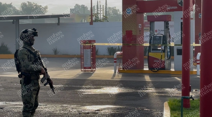 Este 10 de septiembre, la FGR aseguró la gasolinera en Periférico Ecológico.