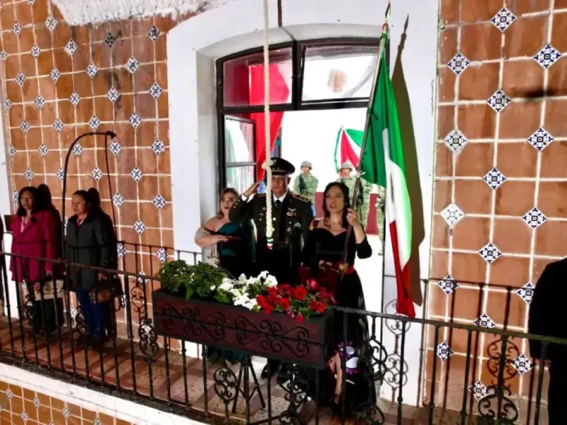 Ariadna Ayala encabeza por cuata ocasión el grito de independencia en Atlixco, reafirmando orgullo y continuidad histórica