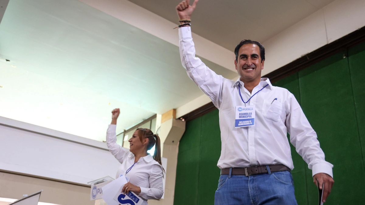 Sin sorpresas, Manolo Herrera se queda con la dirigencia municipal del PAN en Puebla