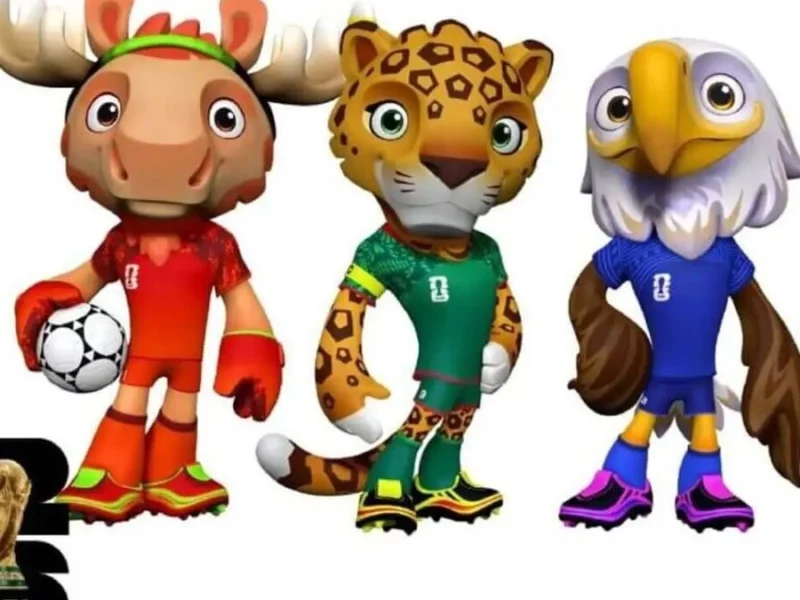 Clutch, Zayu y Maple: las mascotas oficiales del Mundial 2026