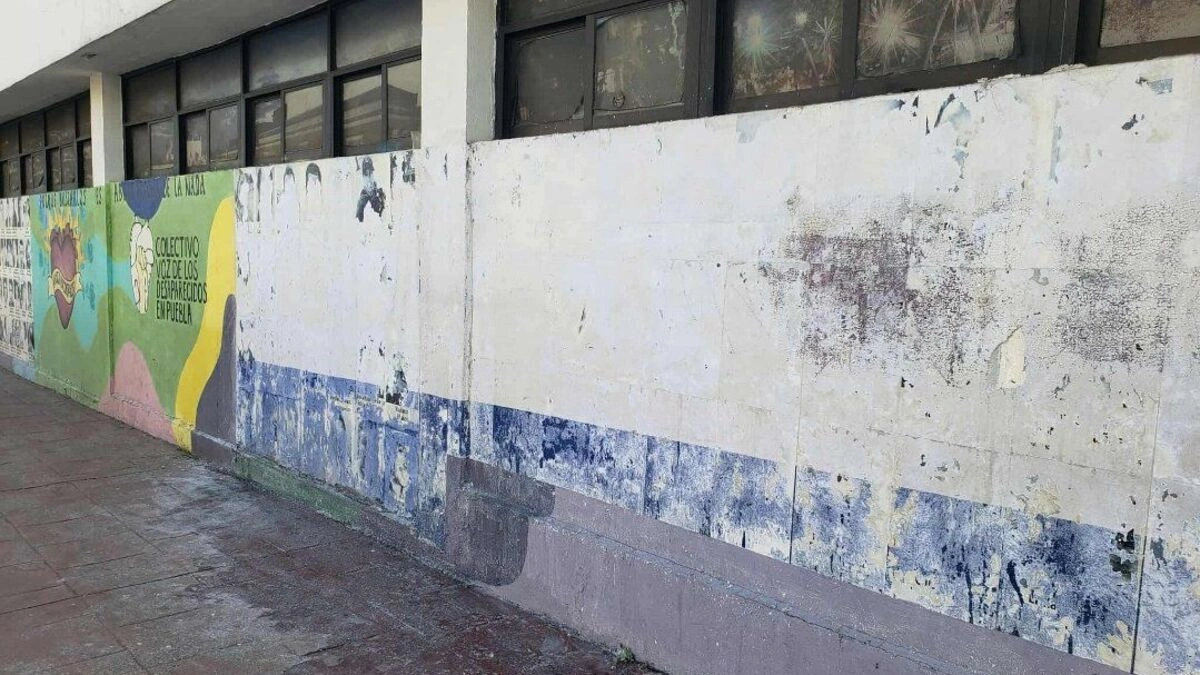 Ayuntamiento de Puebla retira mural del colectivo Voz de los Desaparecidos