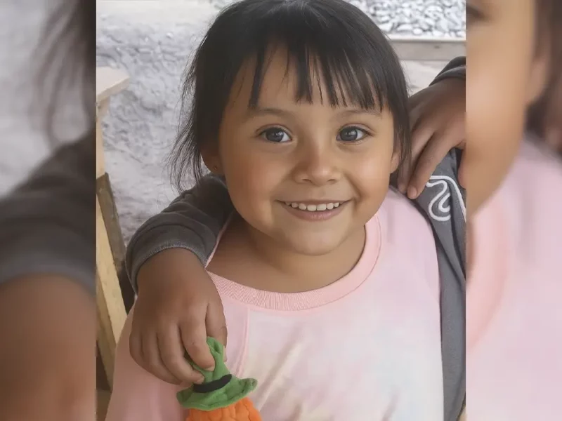 Ella es Montserrat, la niña arrastrada por el río en la Sierra Negra de Puebla