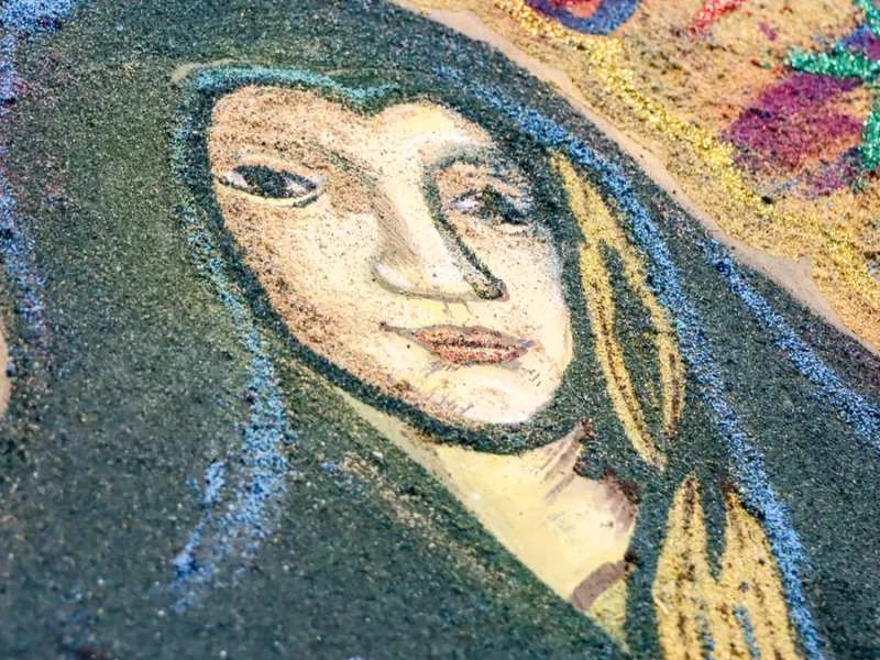 Visita la Noche Mágica en Acatzingo y sus nueve kilómetros de alfombras monumentales  