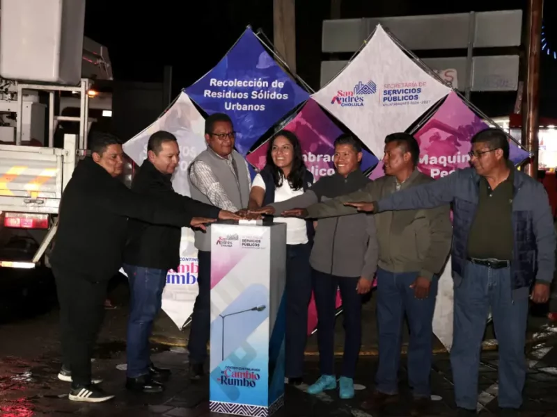Mejora Lupita Cuautle seguridad e imagen urbana con nuevas luminarias