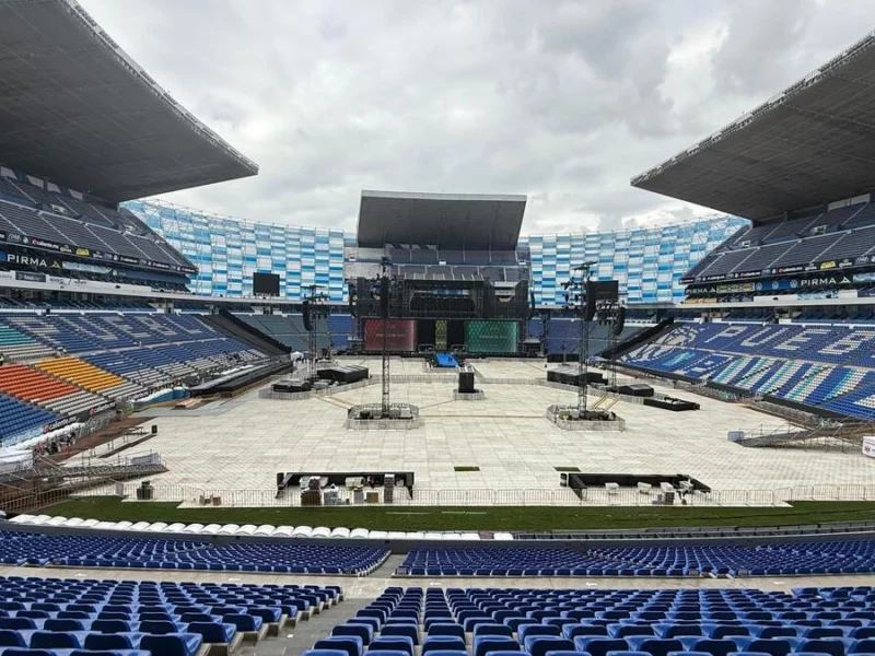 Despliegan 400 elementos de seguridad para conciertos de Shakira en Puebla