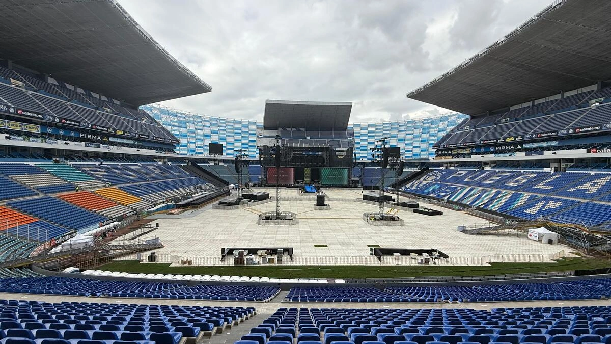 Despliegan 400 elementos de seguridad para conciertos de Shakira en Puebla
