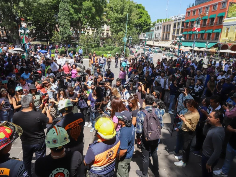 Puebla participará en el Simulacro Nacional 2025; alerta sonará en los celulares 