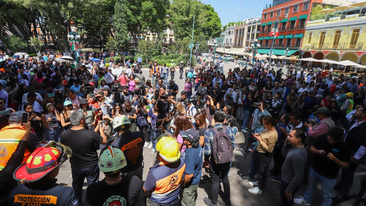 Puebla participará en el Simulacro Nacional 2025; alerta sonará en los celulares 