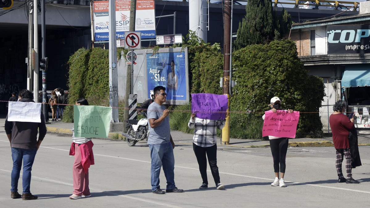 Bloqueo en la 11 Sur cumple 7 horas; el de Periférico Ecológico lleva 5  