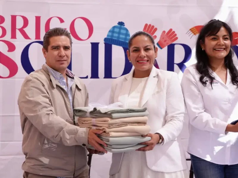 Presenta Lupita Cuautle quinta edición de "Abrigo Solidario"