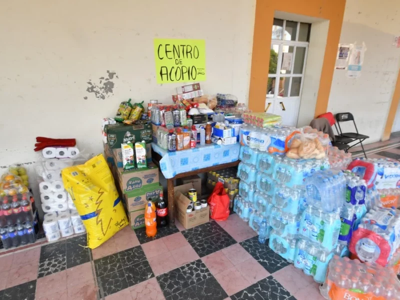 BUAP inicia campaña de donación para afectados en la Sierra Norte de Puebla  