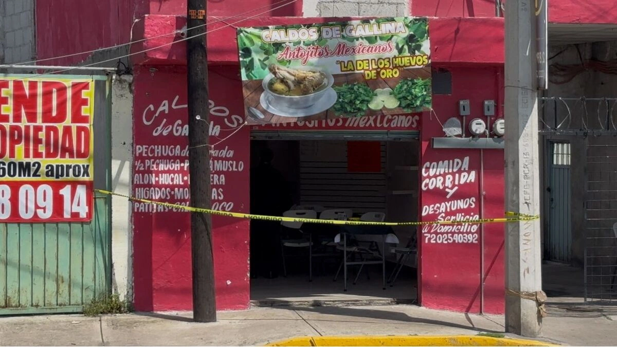 Matan a hombre en un negocio de caldos en Cuautlancingo; investigan crimen pasional 