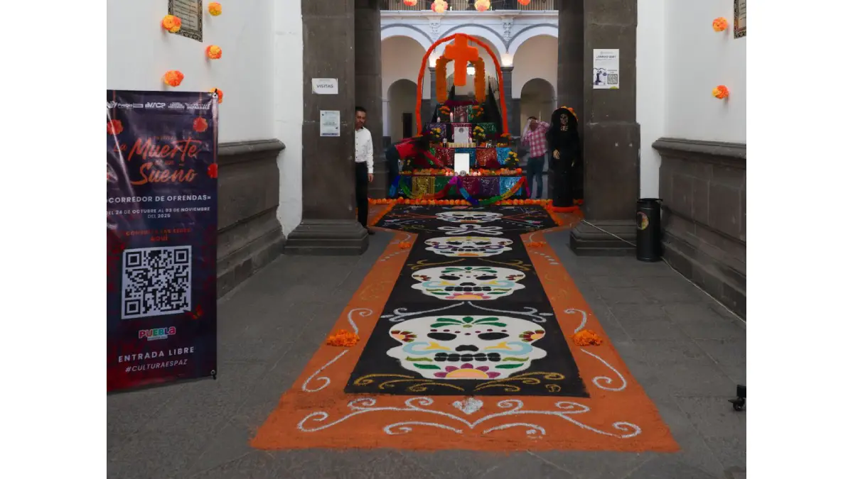 Invita IMACP a continuar disfrutando del Corredor de Ofrendas 2025