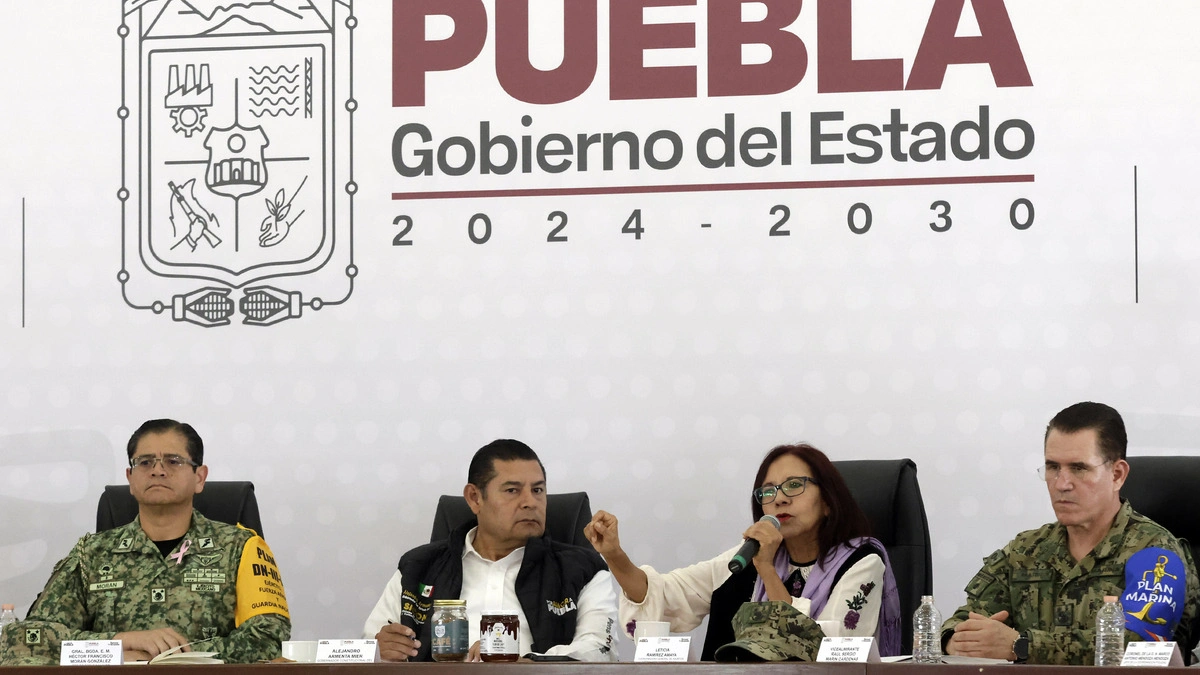Defensa, Marina, GN y SSP: en pie de lucha en la Sierra Norte de Puebla 
