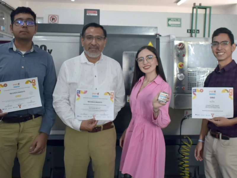 Alumnos de la Facultad de Ciencias de la Electrónica ganan oro en Infomatrix Argentina 2025