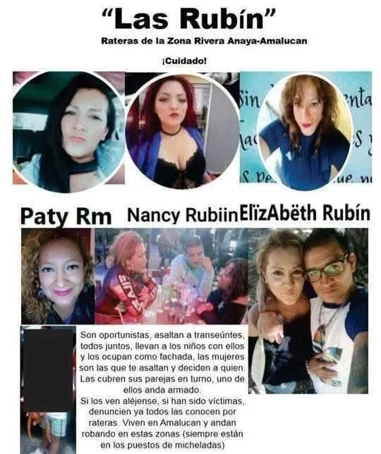 Este martes, fue hallada sin vida Patricia, líder de Las Rubín, carteristas en Puebla.