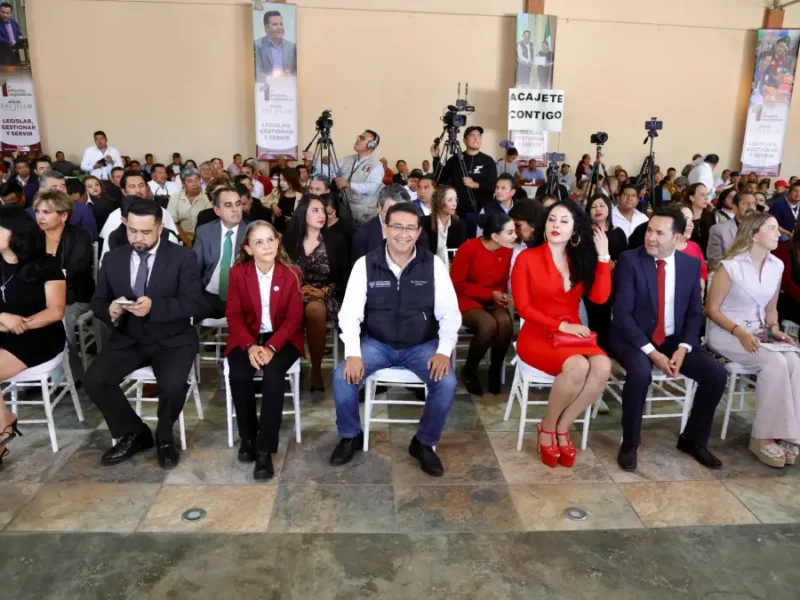 Que nadie se quede atrás es una convicción en mi trabajo: Miguel Trujillo en Primer Informe de Actividades Legislativas 