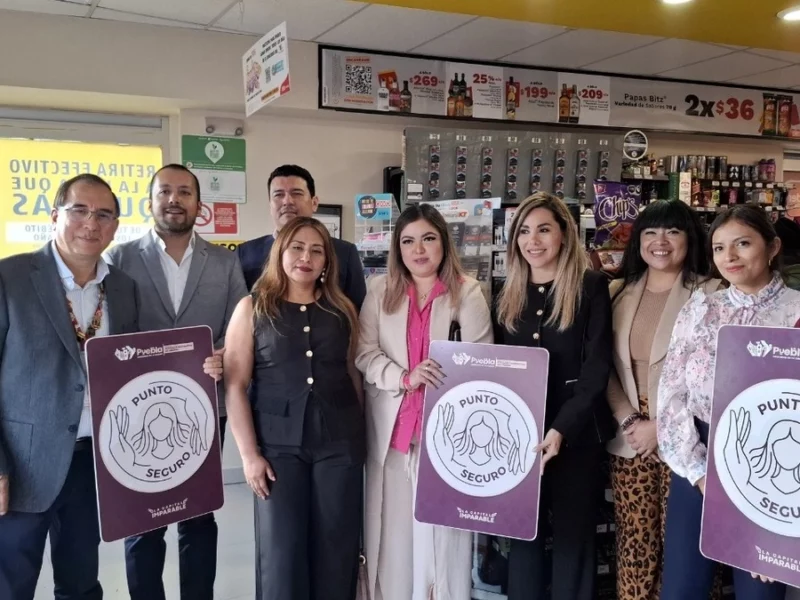 Mujeres que corran peligro podrán resguardarse en tiendas Oxxo de Puebla capital   